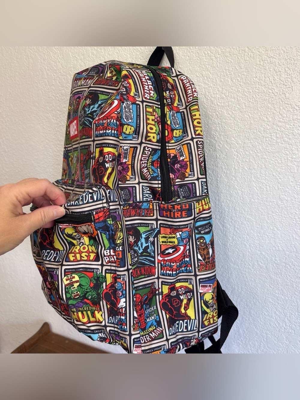 Marvel Comics Multicolor Backpack - Picture 6 of 11